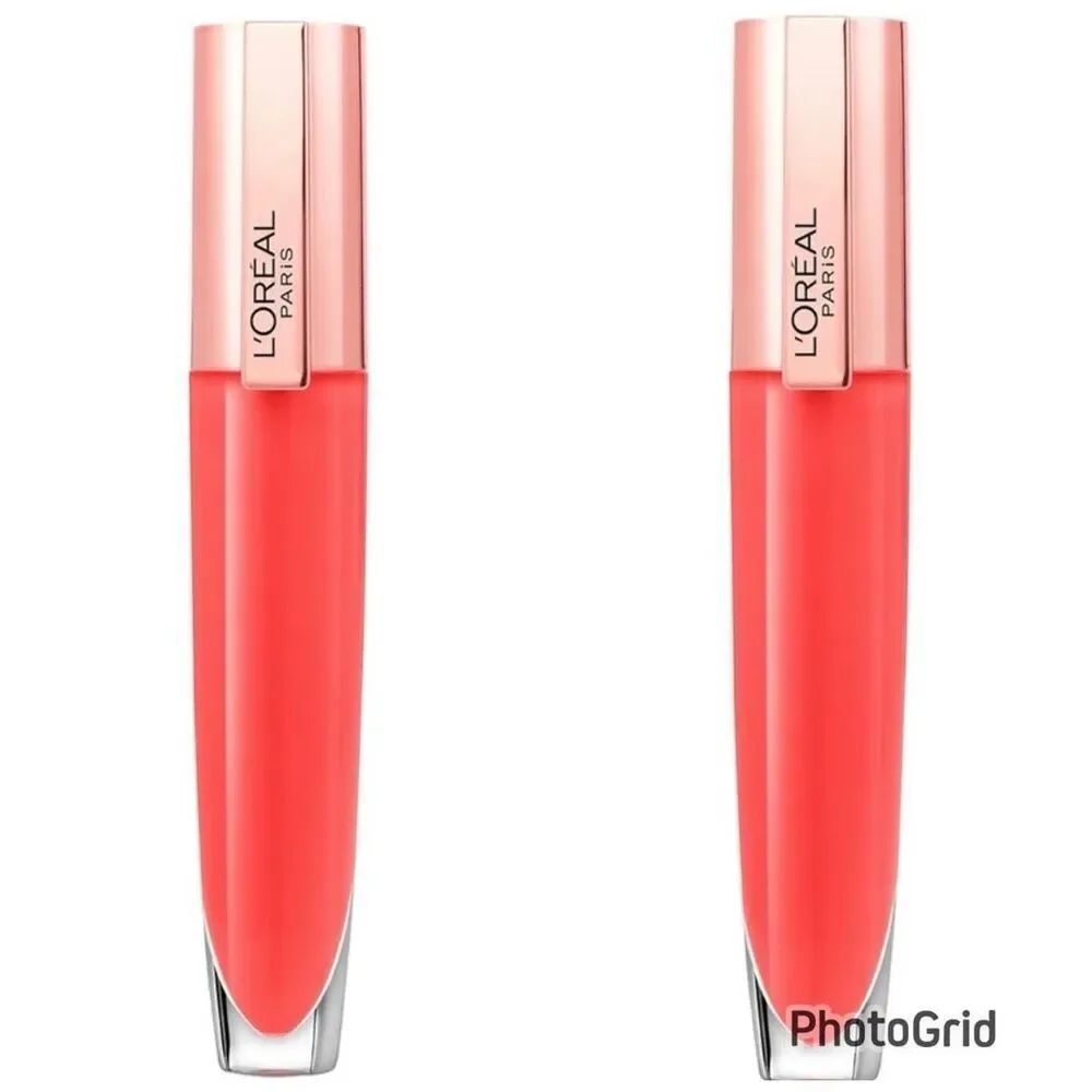 NWT 2 L'Oreal Paris 70 Angelic Daydream Glow Paradise Hydrating Lip Balm Gloss